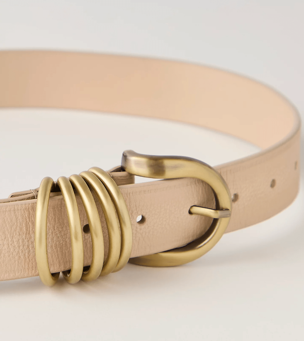 RORI LEATHER BELT BY FREE PEOPLE