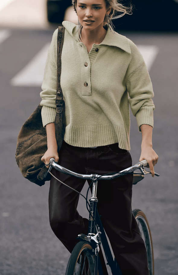 TRADING UP POLO BY FREE PEOPLE