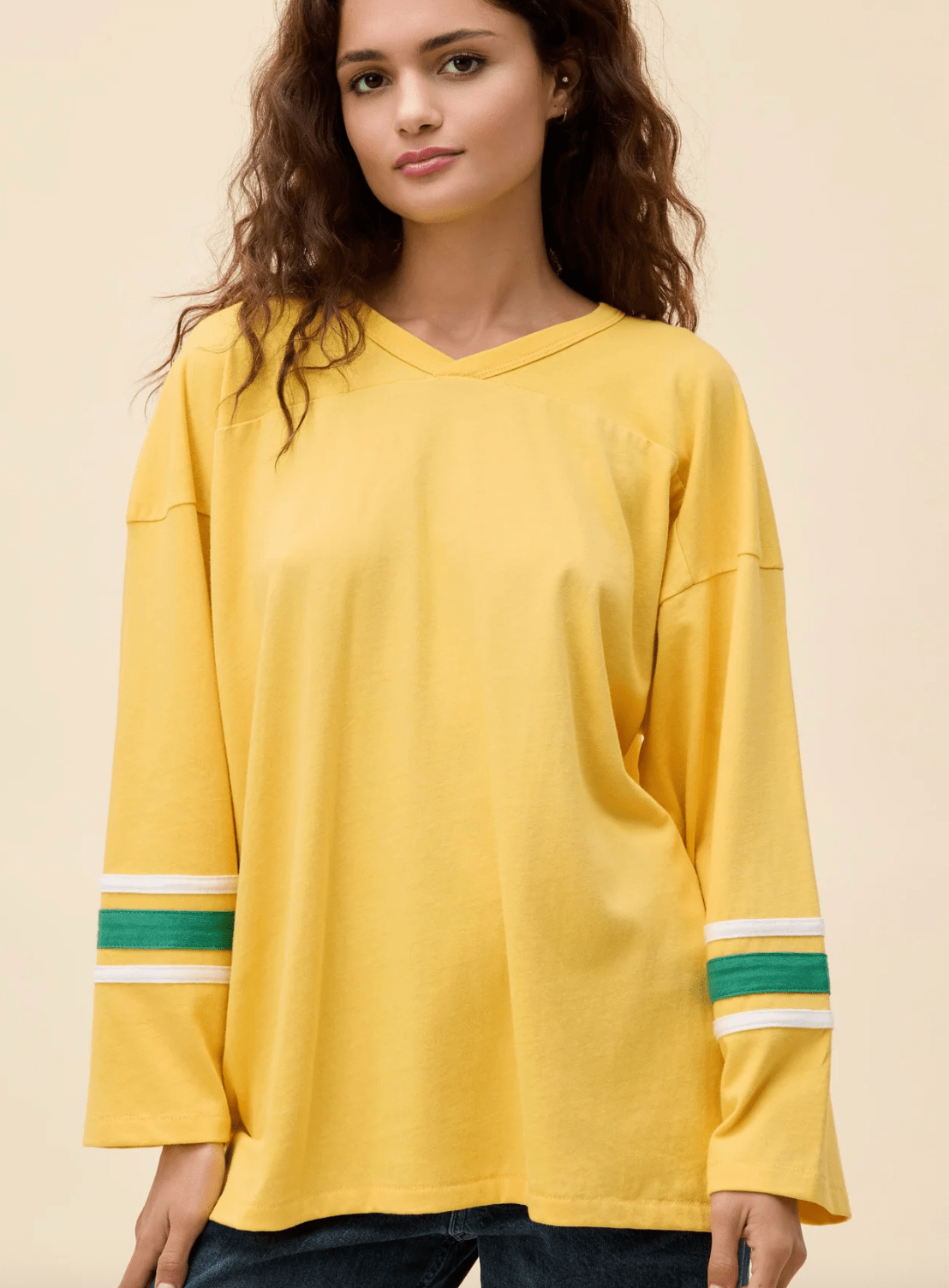 Solid Hockey Jersey Long Sleeve BY DAYDREAMER