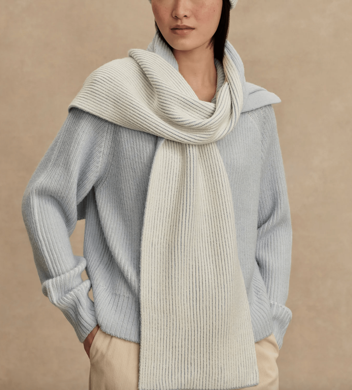 Deville Plated Scarf by VARLEY