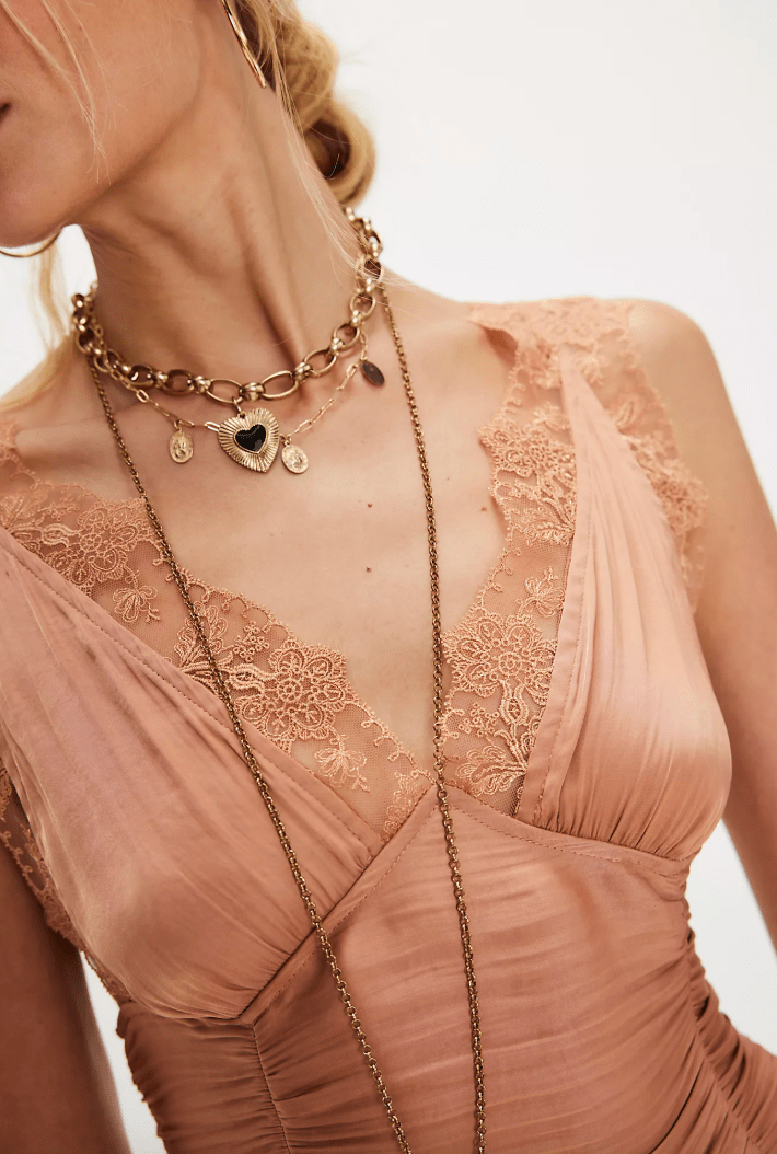 ELENA LACE TANK BY FREE PEOPLE
