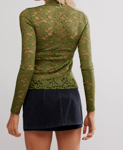 ALL DAY LACE LONG SLEEVE by FREE PEOPLE