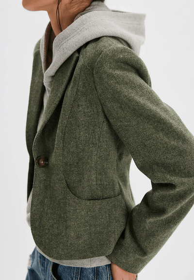 WHIP SMART BLAZER BY FREE PEOPLE