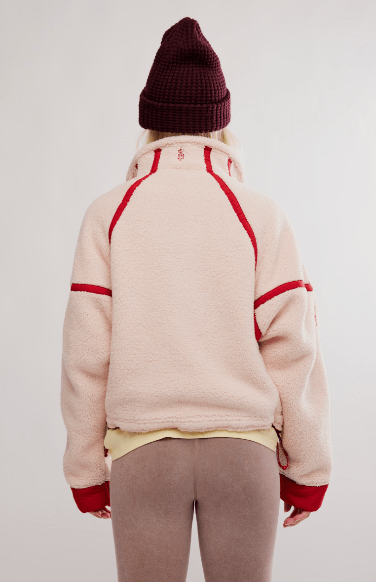 Mountain High Half Zip Fleece BY FREE PEOPLE