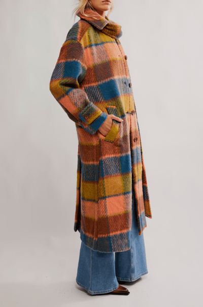 Dalton Woolen Coat BY FREE PEOPLE