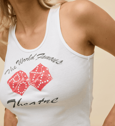 The World Famous Roxy Theatre Ribbed Tank BY DAYDREAMER