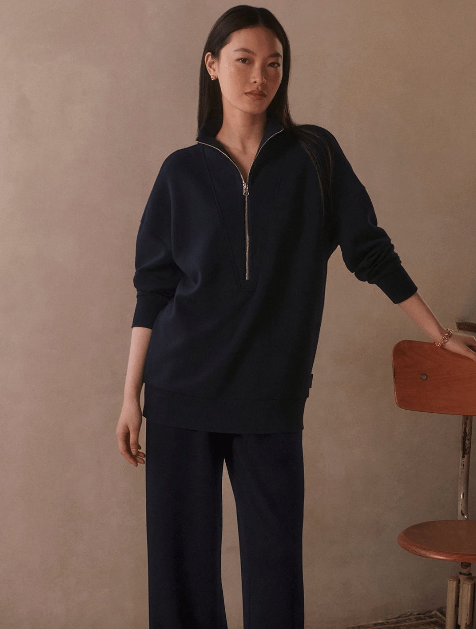 Masie Longline Sweatshirt BY VARLEY