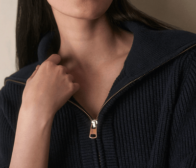 Maura Half-Zip Rib Knit BY VARLEY