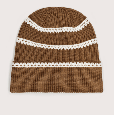 Ronan Stitch Stripe Beanie BY VARLEY