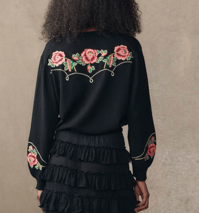 The Heirloom Rose Western Cardigan BY THE GREAT