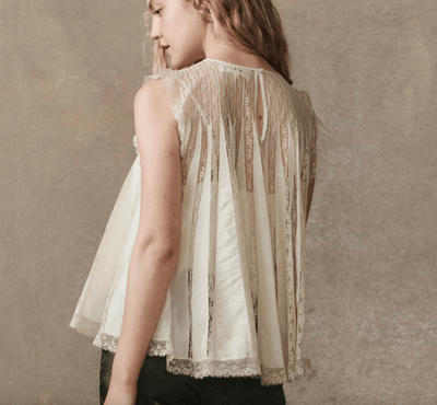 The Keepsake Lace Shell Top BY THE GREAT
