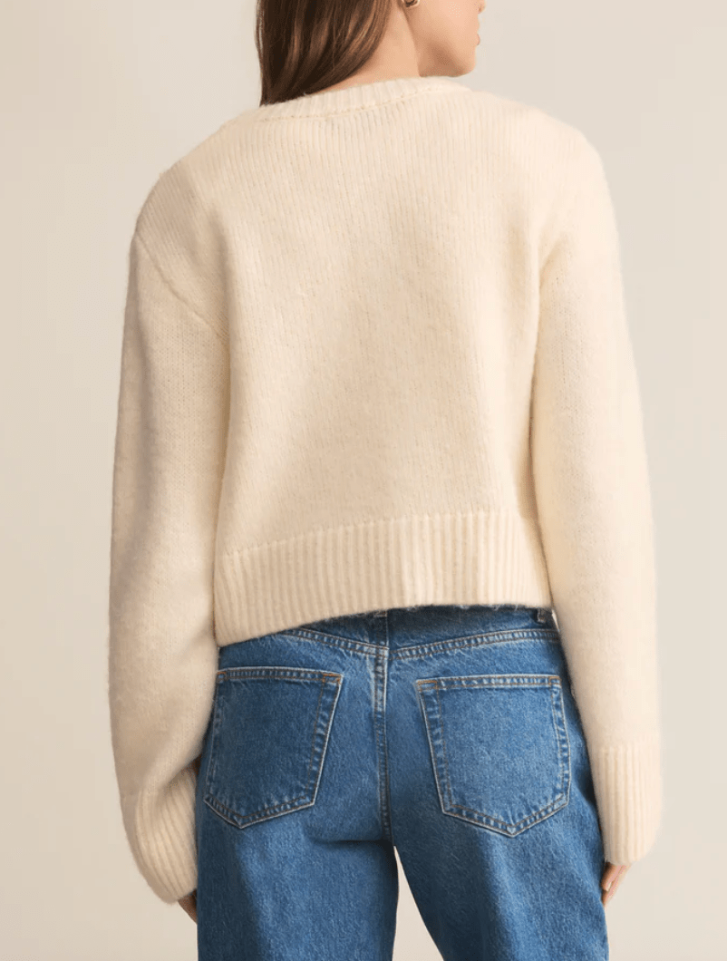 Breen Crop Cardigan BY Z SUPPLY