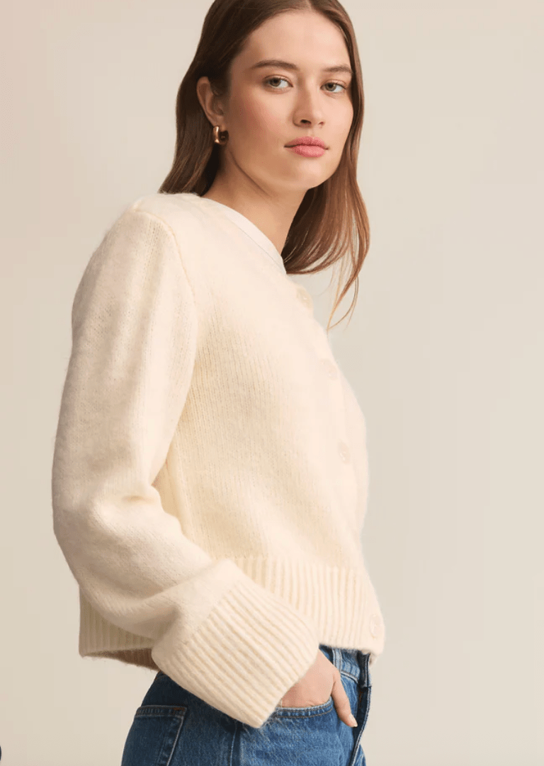 Breen Crop Cardigan BY Z SUPPLY