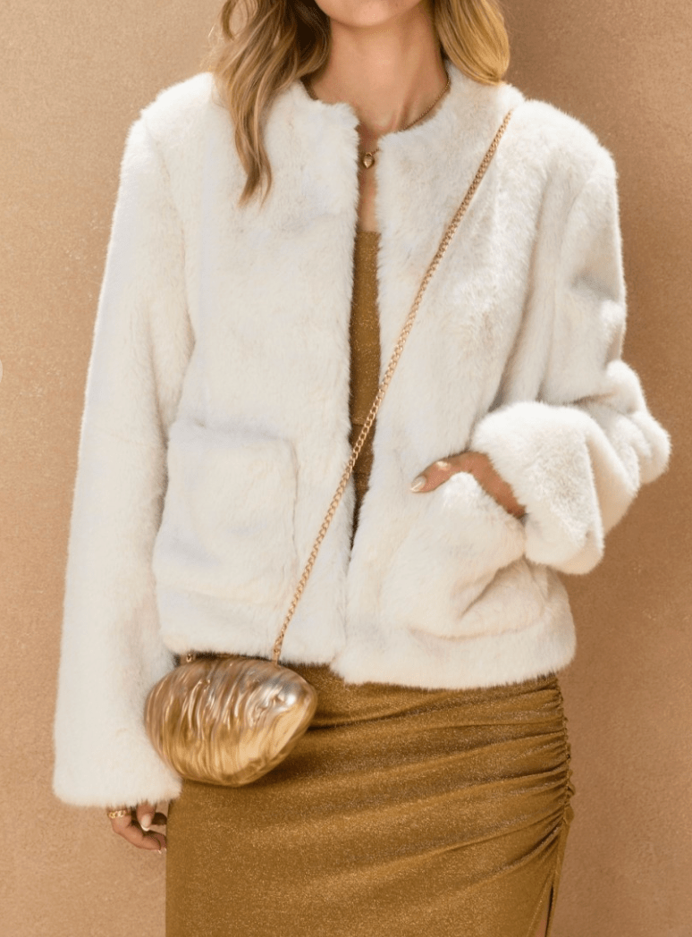 The Luxe Faux Fur Jacket BY 75