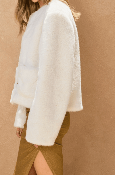 The Luxe Faux Fur Jacket BY 75