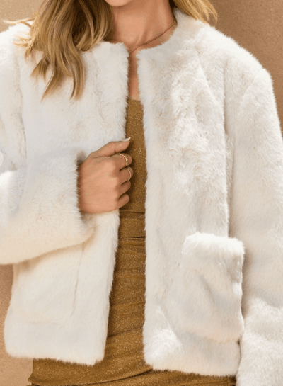 The Luxe Faux Fur Jacket BY 75