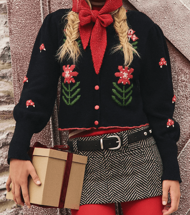 Nonna Knit Cardi BY FREE PEOPLE