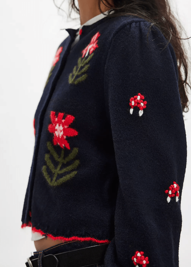 Nonna Knit Cardi BY FREE PEOPLE