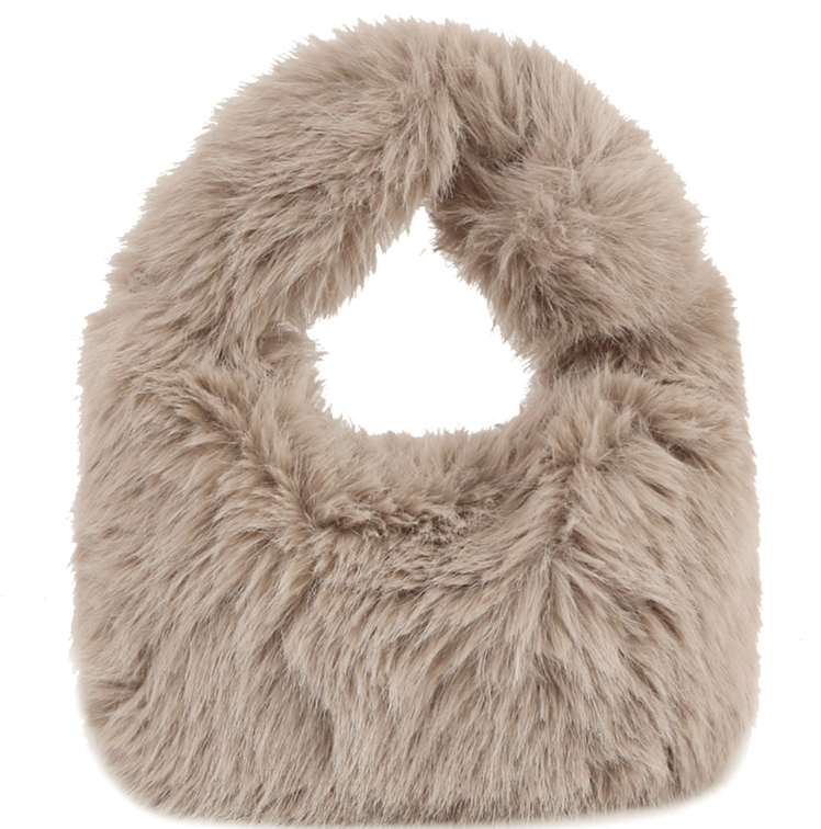 The Teddy Luxe Faux Fur Handbag BY 75
