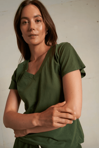 Hendrix Basic V Neck Tee by Perfect White Tee