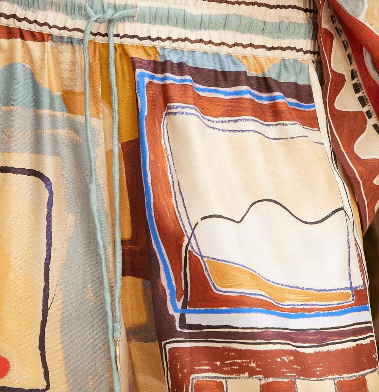 Michelle Silk Pant BY ALEMAIS