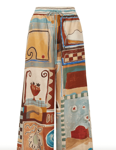 Michelle Silk Pant BY ALEMAIS