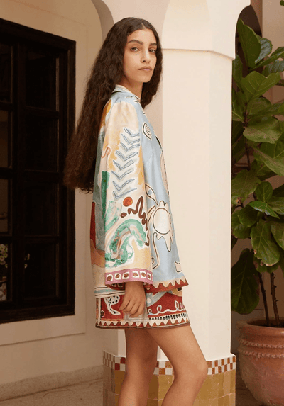 Michelle Silk Shirt BY ALEMAIS