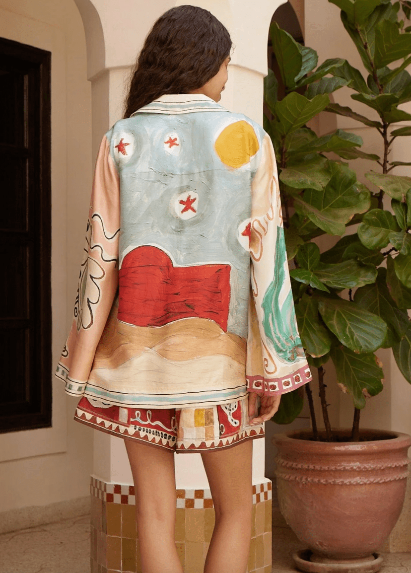 Michelle Silk Shirt BY ALEMAIS