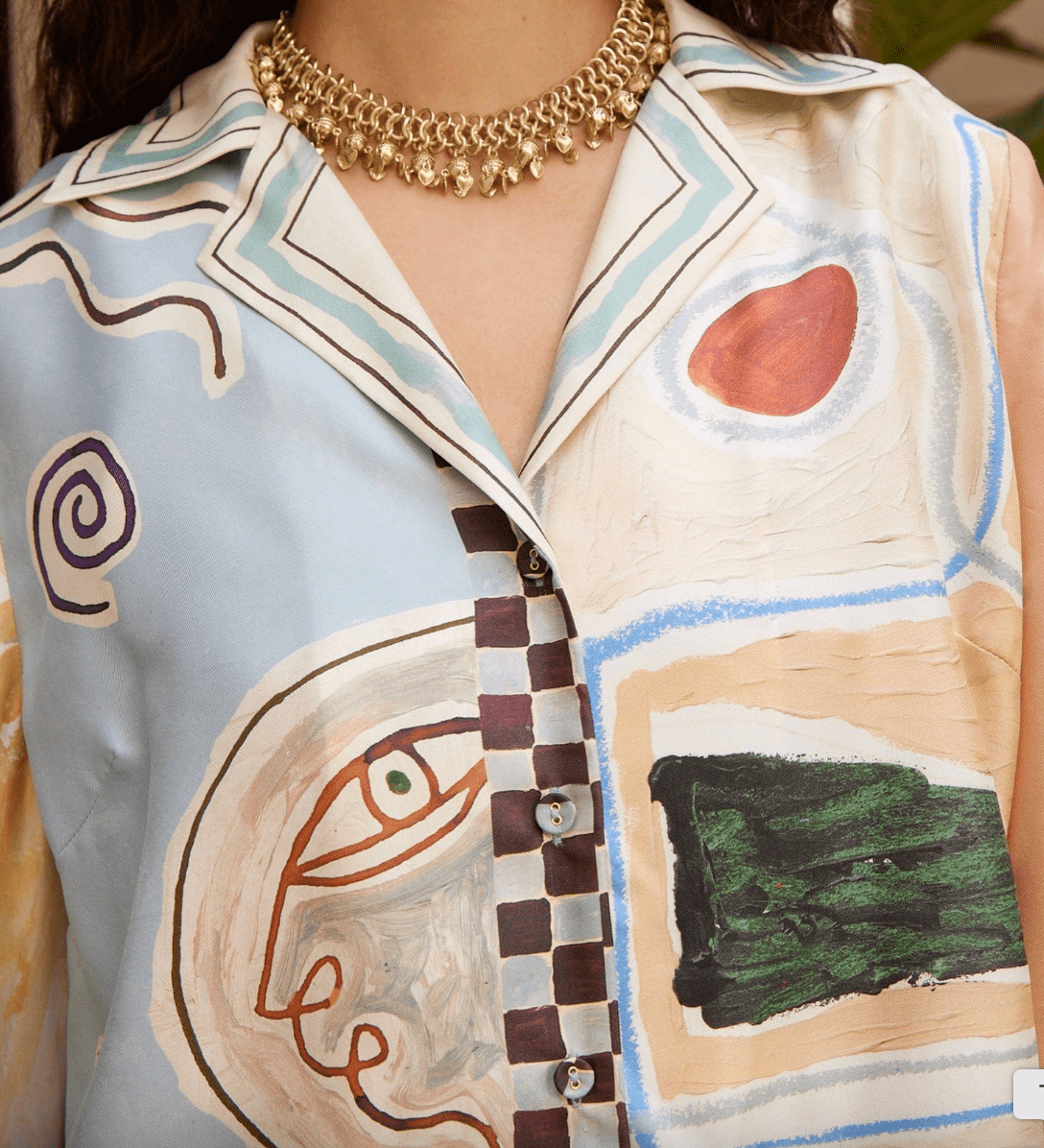 Michelle Silk Shirt BY ALEMAIS