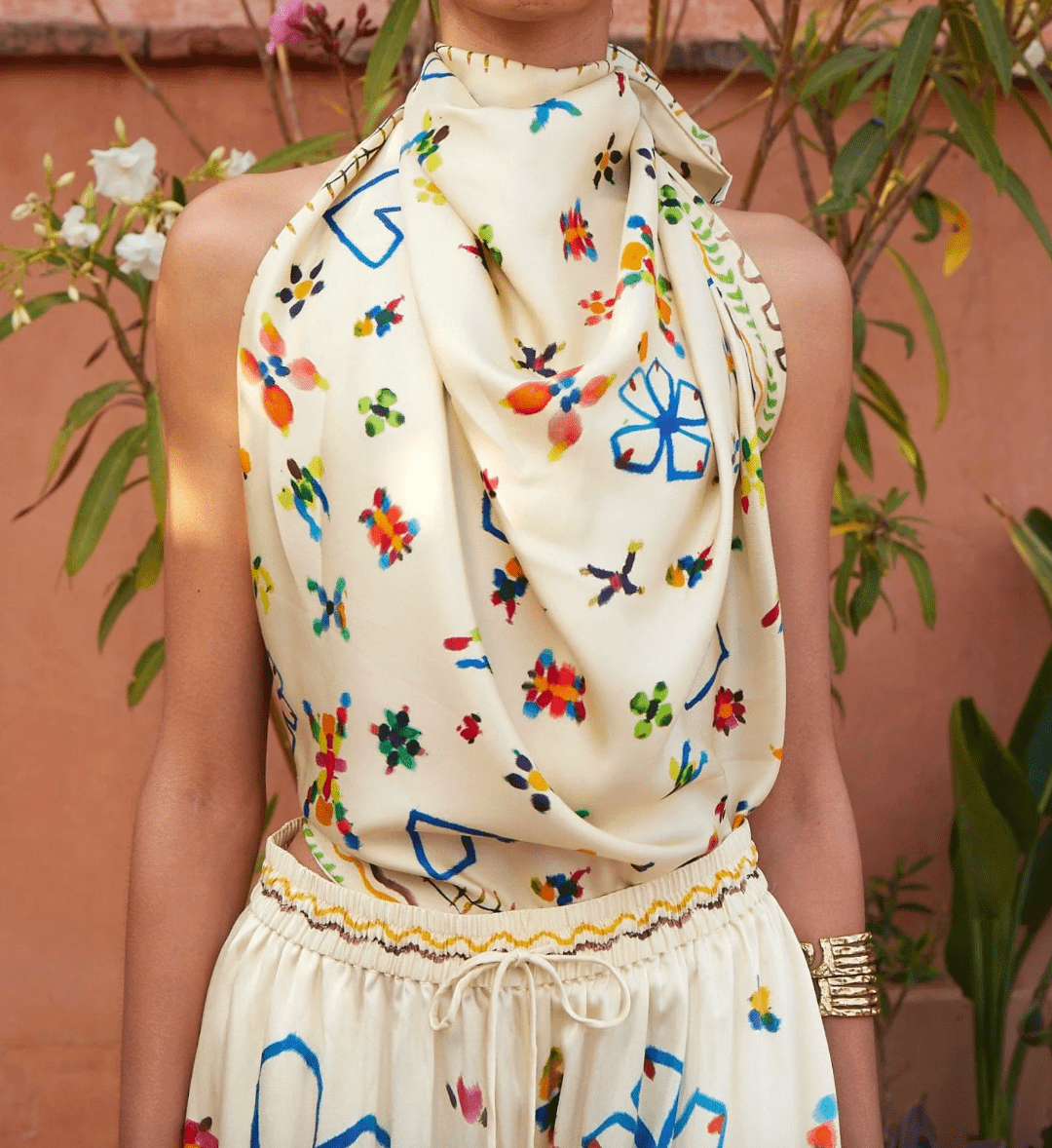 Sidi Silk Scarf BY ALEMAIS