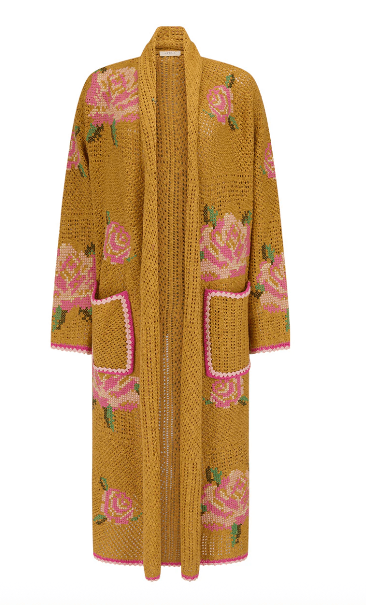 Coastal Granny Maxi Cardigan by Spell