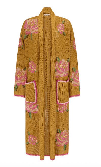 Coastal Granny Maxi Cardigan by Spell