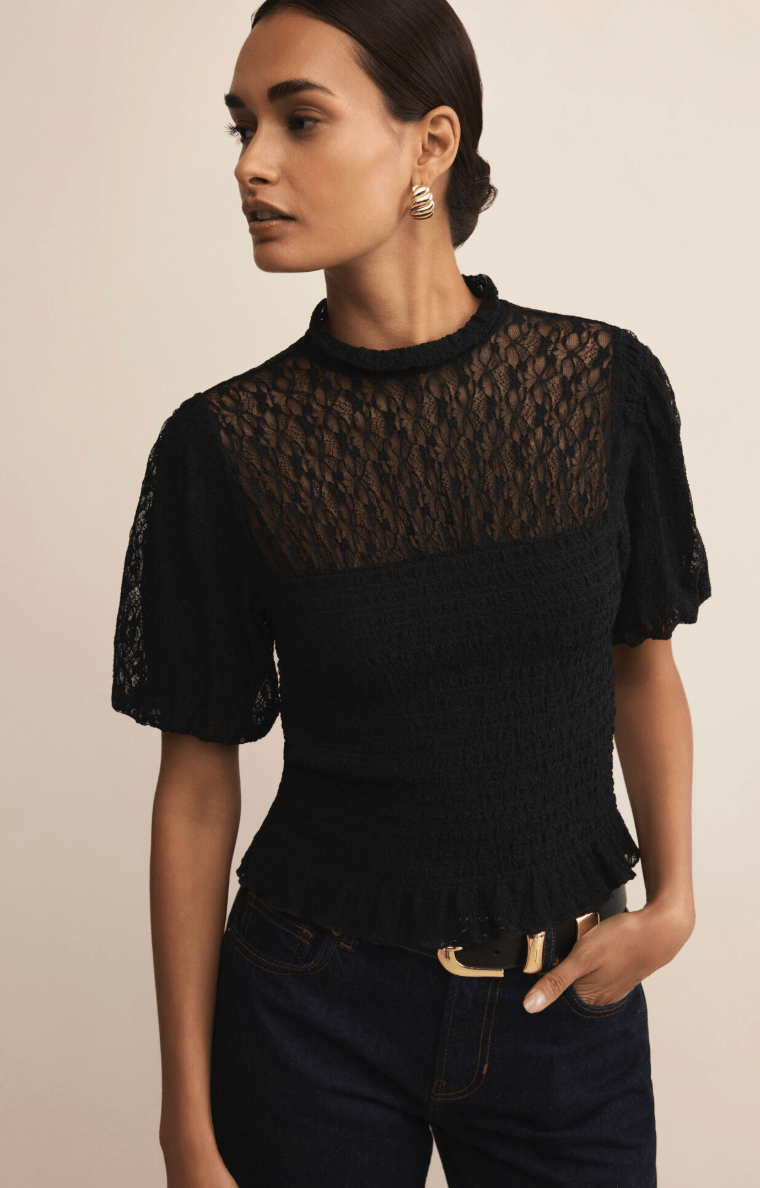 Glimpse Lace Top BY Z SUPPLY