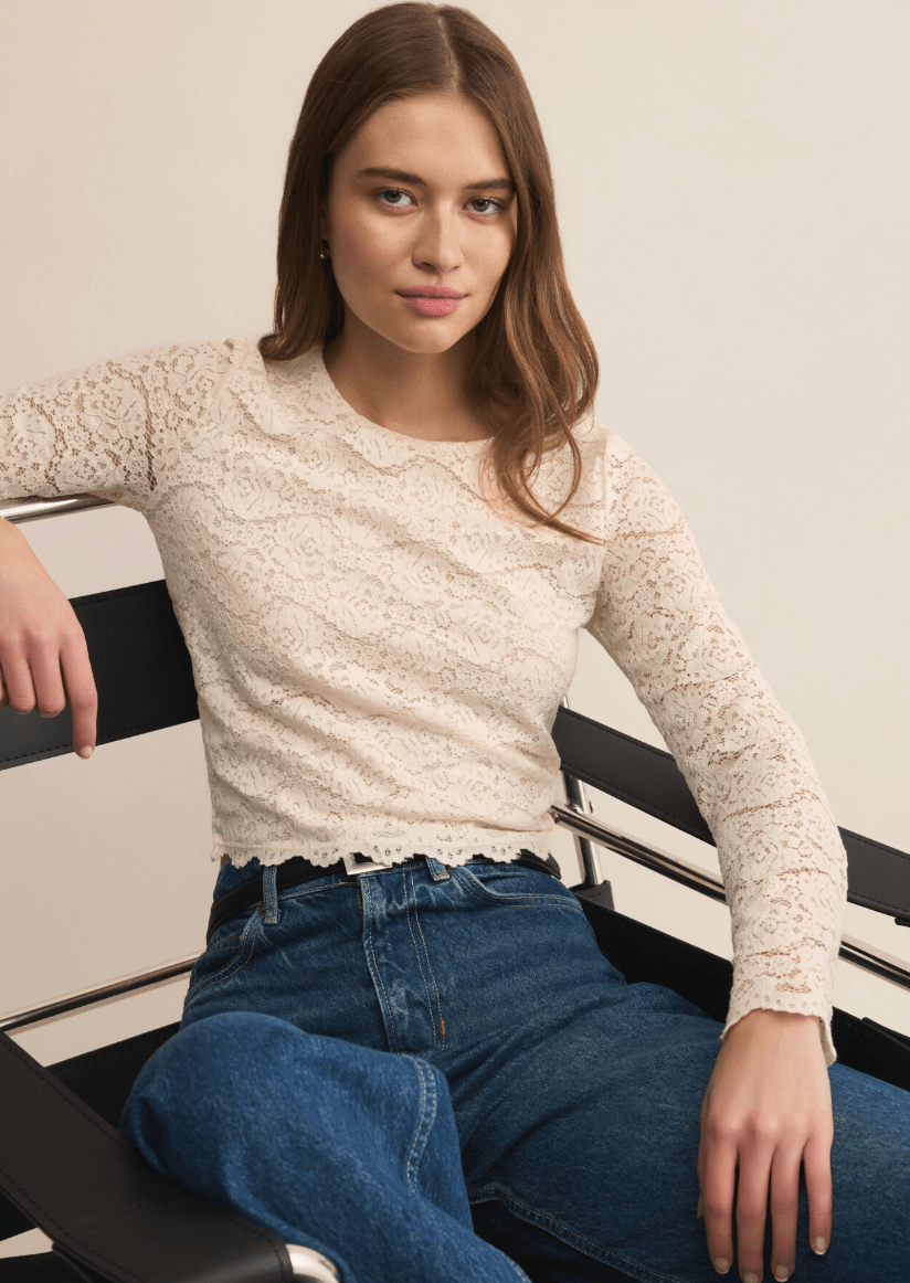 Aurora Lace Top BY Z SUPPLY