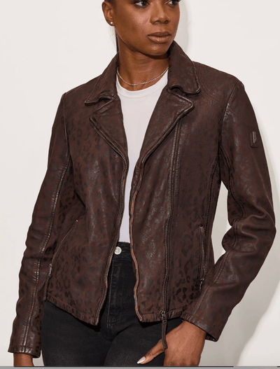 Meeow RF Leather Jacket BY MAURITIUS