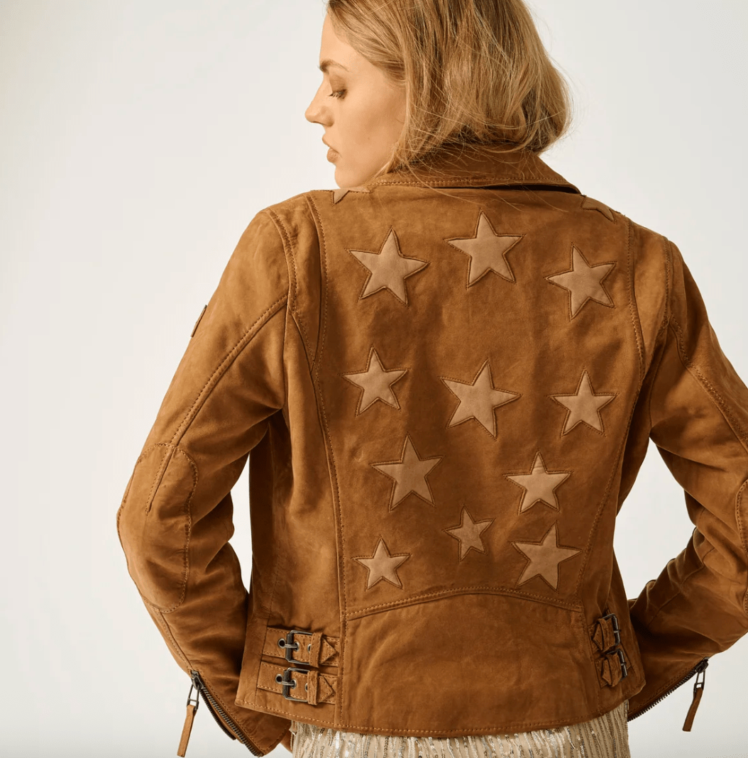 Misty RF Leather Jacket BY MAURITIUS