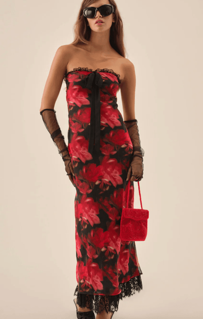 Dark Romance Maxi Dress BY FOR LOVE AND LEMONS