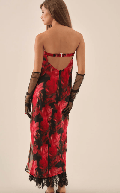 Dark Romance Maxi Dress BY FOR LOVE AND LEMONS