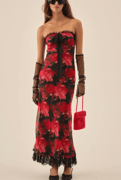 Dark Romance Maxi Dress BY FOR LOVE AND LEMONS