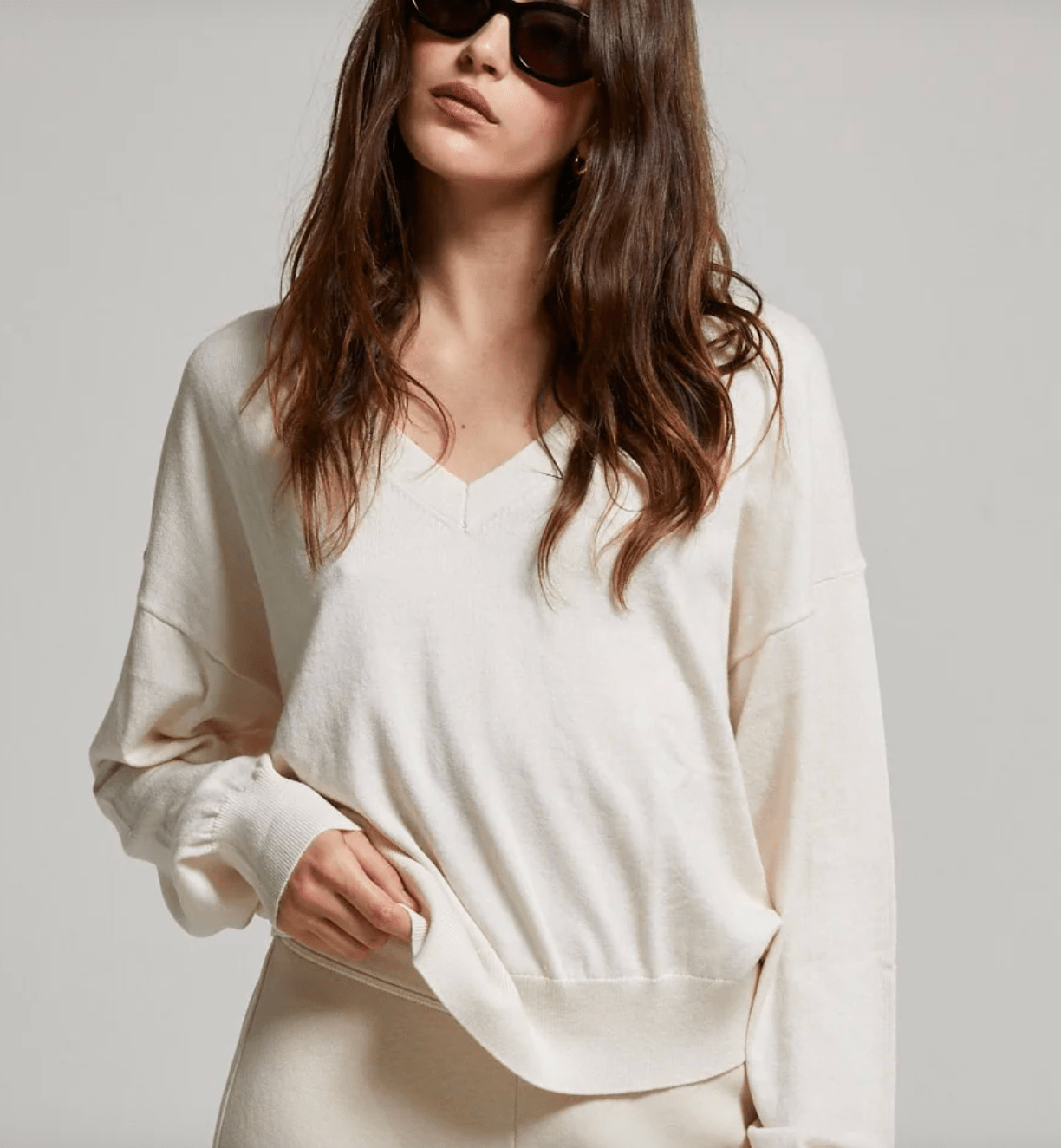 Alice Cotton Cashmere Sweater BY ASHER