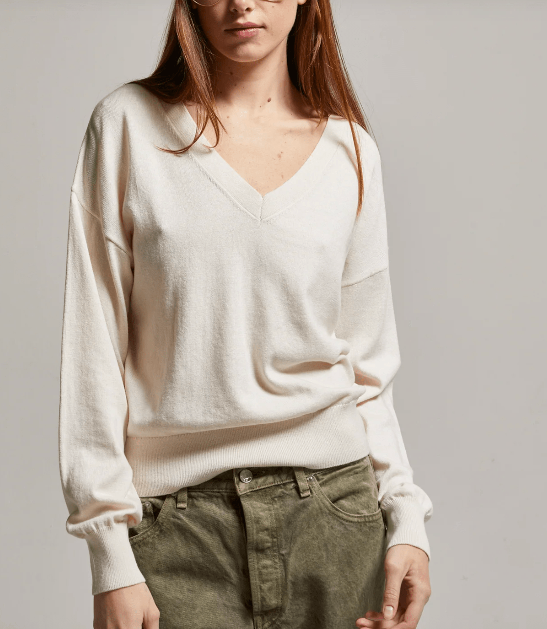 Alice Cotton Cashmere Sweater BY ASHER
