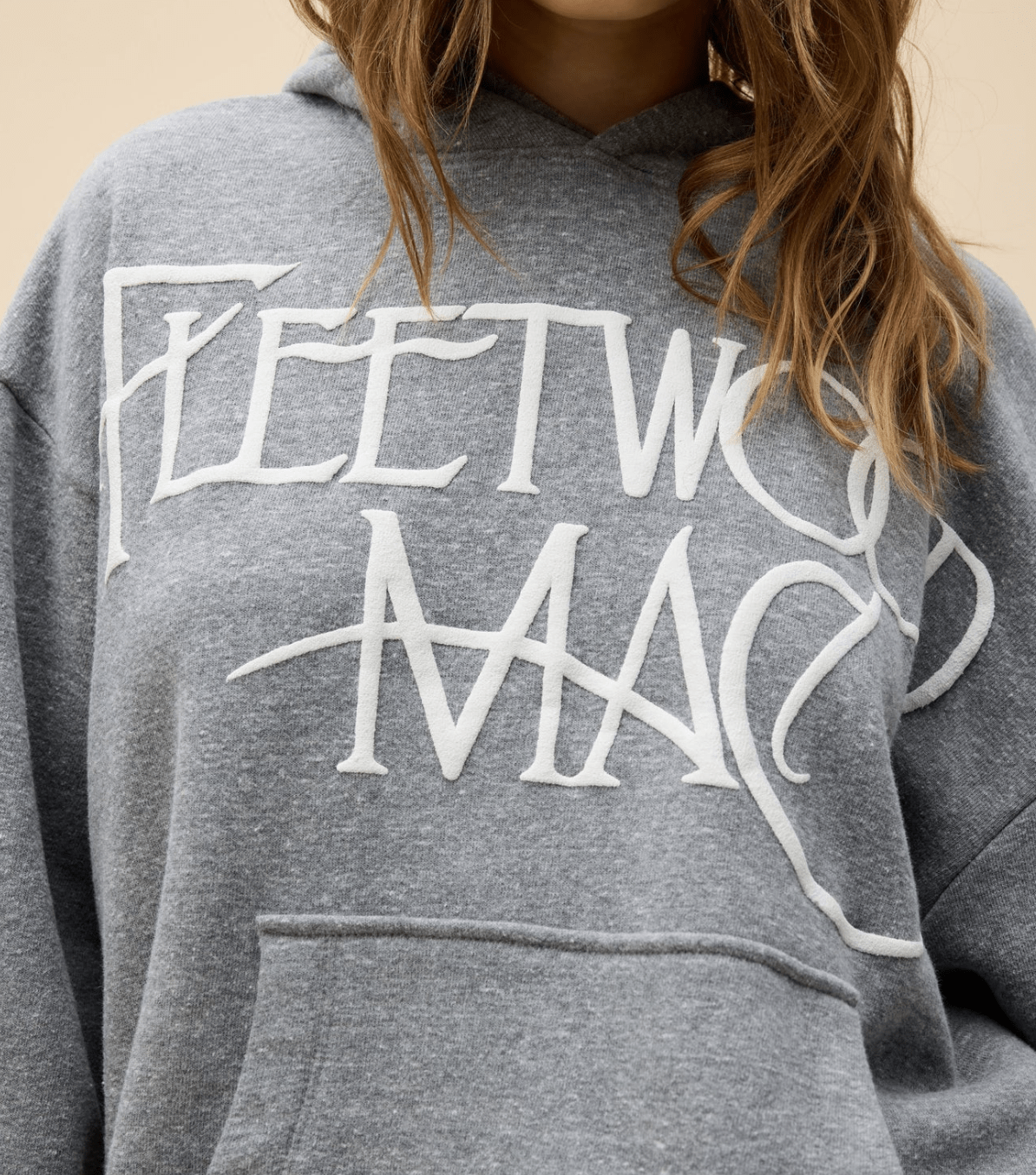 Fleetwood Mac Logo Oversized Hoodie BY DAYDREAMER