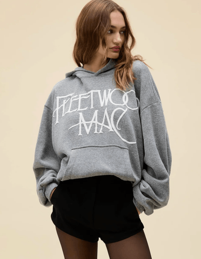 Fleetwood Mac Logo Oversized Hoodie BY DAYDREAMER