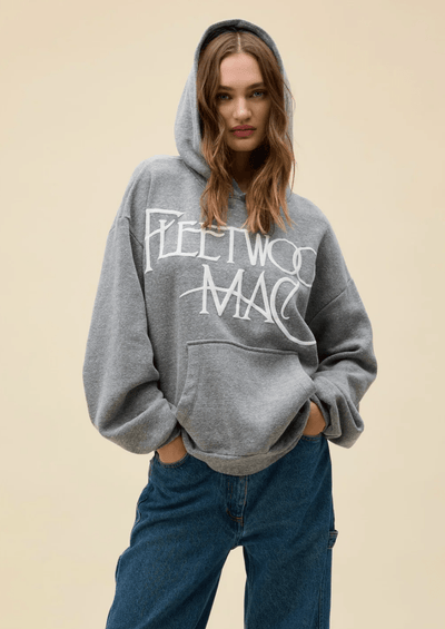 Fleetwood Mac Logo Oversized Hoodie BY DAYDREAMER