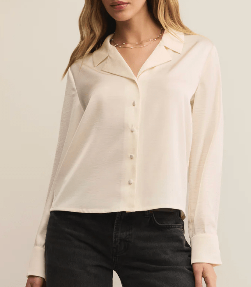 Ana Satin Top BY Z SUPPLY