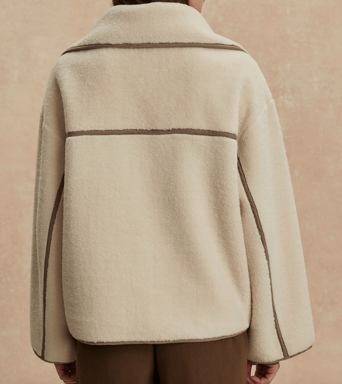 Romane Boxy Sherpa Jacket BY VARLEY