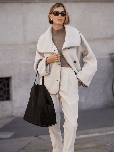 Romane Boxy Sherpa Jacket BY VARLEY