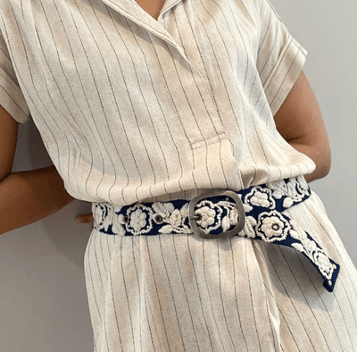 Two-Tone Belt BY JENNY KRAUSS