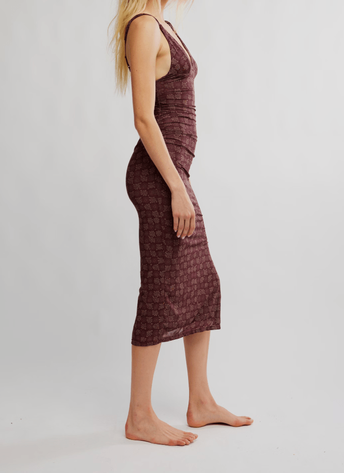 free people floral mesh dress Hollis Dress