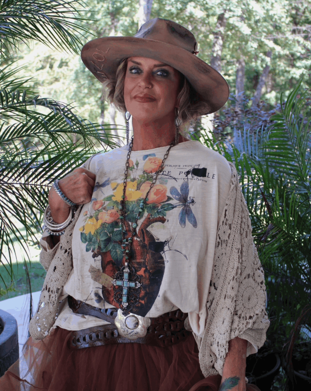 T-shirt Vintage Girafe Seasick - San Diego Californie Années 80/90 - Bleu Clair Coton - Taille M (comme S/M)
